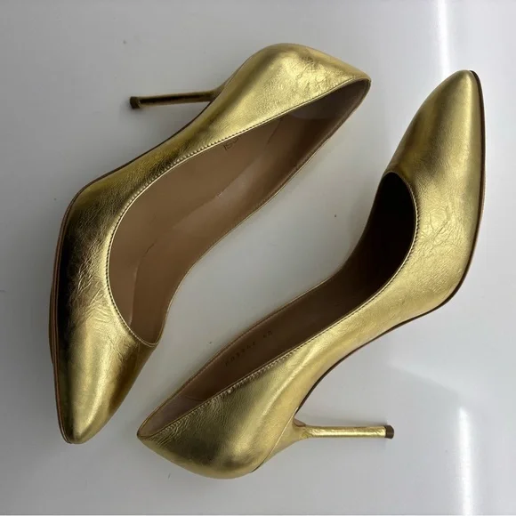 Sergio Rossi Gold pumps - Picture 4 of 7